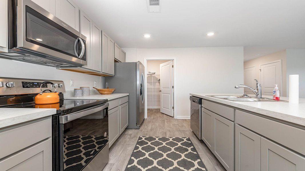 Furnished interior view inside a new home in Cottonwood Place, Tabor City (Image 6).