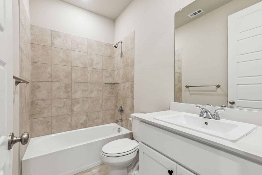 Furnished interior view inside a new home in Summer Crest, Fort Worth (Image 13).