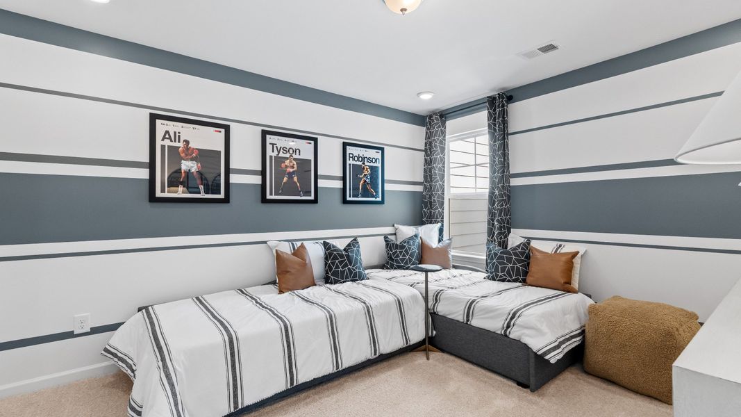 Furnished interior view inside a new home in Bowers Farm Townhomes, McDonough (Image 17).
