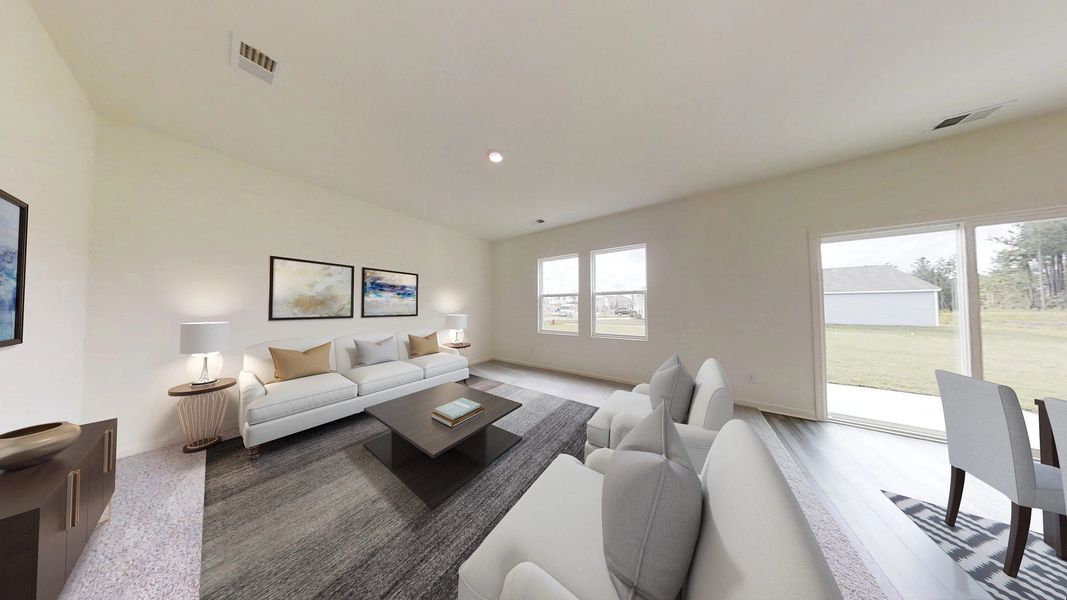 Representative furnished interior of a home built from the Copernicus by Starlight Homes in Crescent Pointe, Carrollton (Image 7).