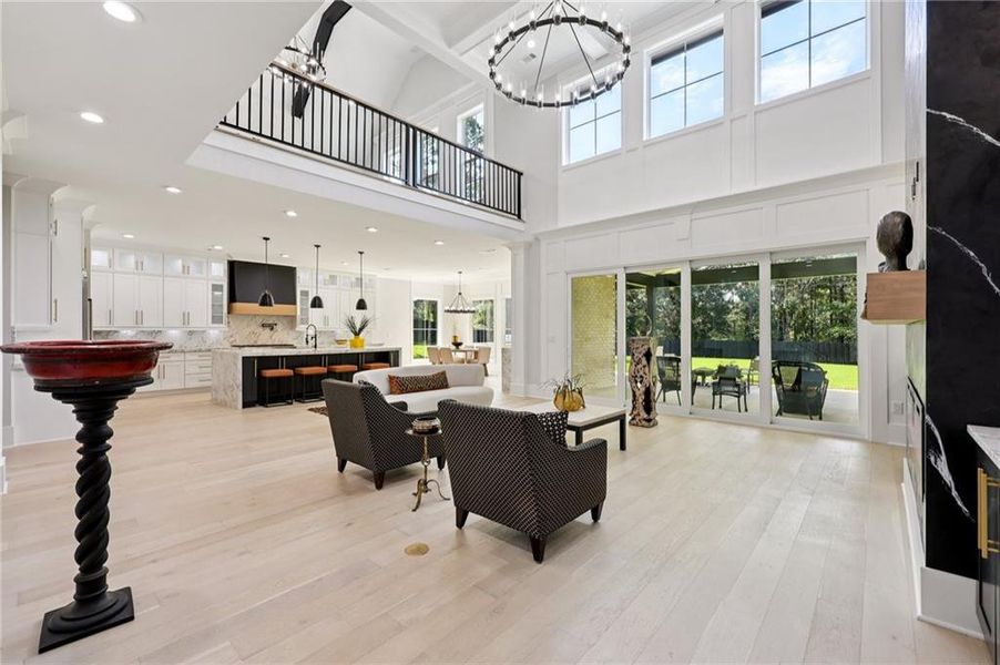 Furnished interior view inside a new home in , Hoschton (Image 41). Furnished interior view inside a new home in , Hoschton (Image 41).