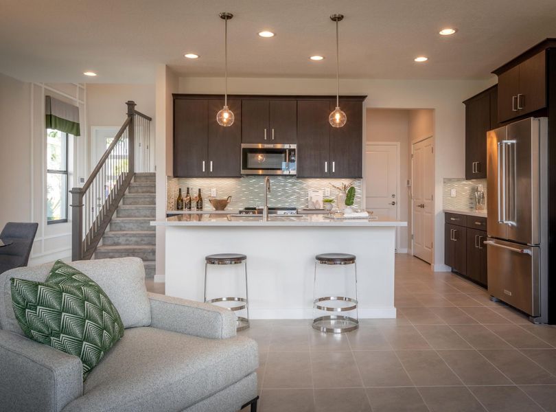 Furnished interior view inside a new home in Forest – Townhomes, Lake Worth (Image 6).