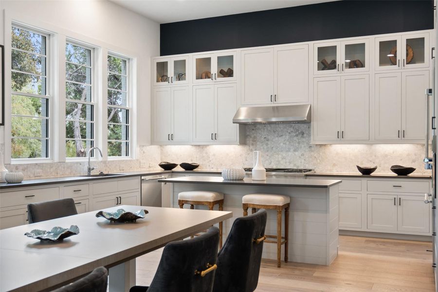 Furnished interior view inside a new home in Spyglass, Austin (Image 11).