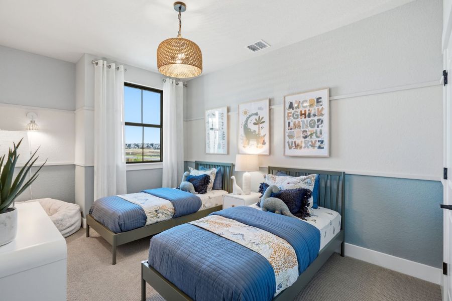 Representative furnished interior of a home built from the Gillett by Pulte Homes in Corley Farms, Boerne (Image 19).
