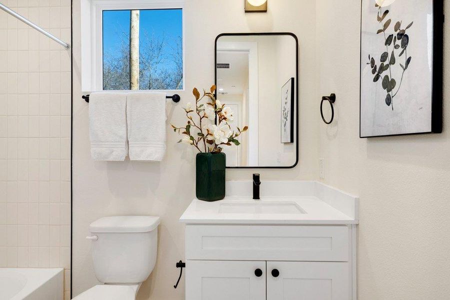 Furnished interior view inside a new home in , Austin (Image 27).