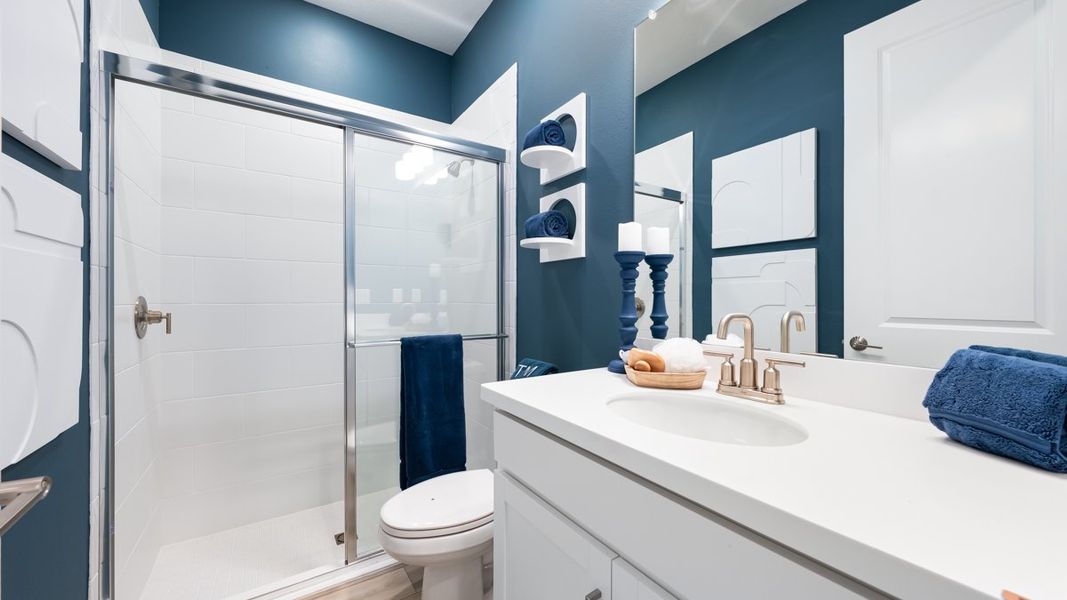 Representative furnished interior of a home built from the Grenada by Taylor Morrison in Hammock at Two Rivers, Zephyrhills (Image 20).