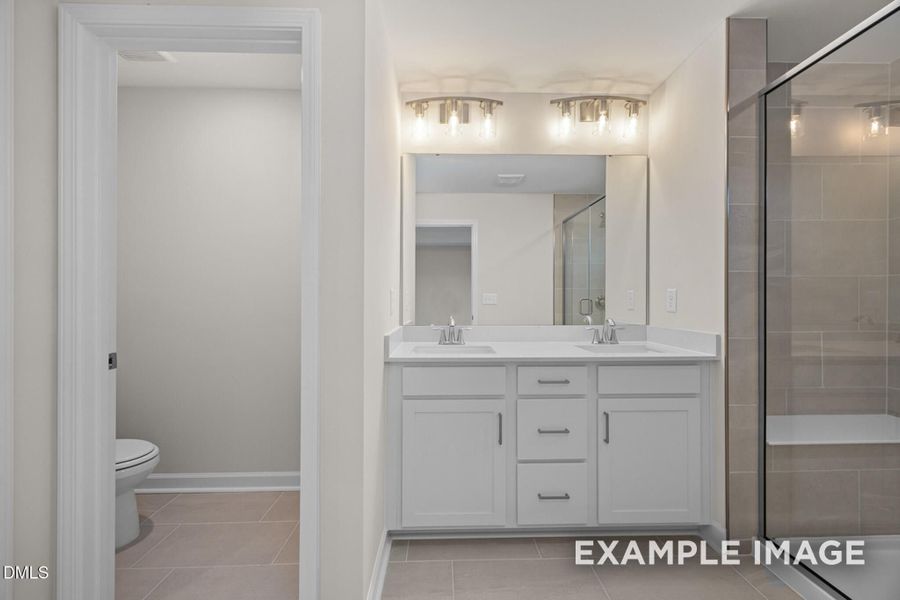 Furnished interior view inside a new home in Camden Park, Knightdale (Image 14).