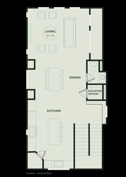 Horizon A - Second Floor Horizon A - Second Floor