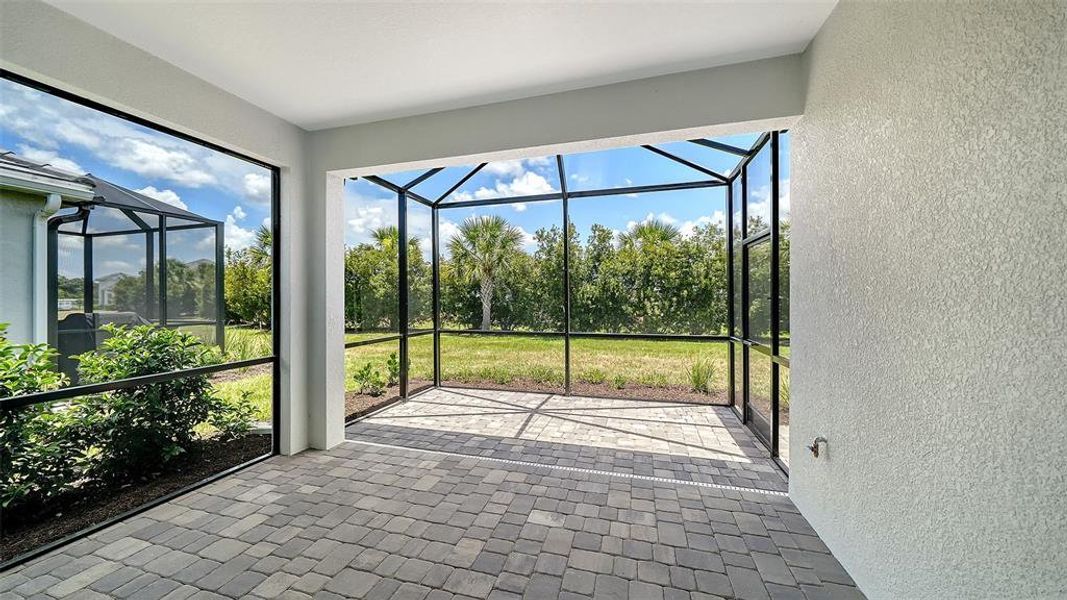 Exterior details and patio area of a home in Windward, Lakewood Ranch (Image 22).