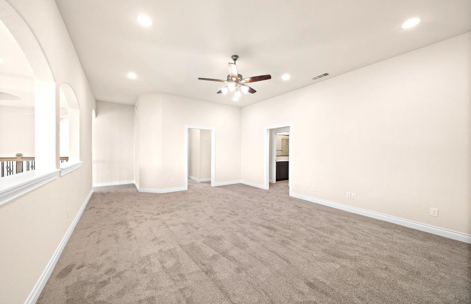 Spacious, unfurnished interior of a new home in Bridgeland 60′, Cypress (Image 27). Spacious, unfurnished interior of a new home in Bridgeland 60′, Cypress (Image 27).
