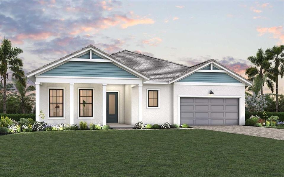 Front Exterior **Paint Colors May Vary