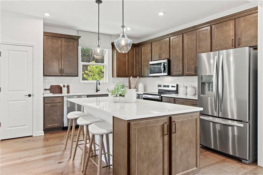 Furnished interior view inside a new home in Del Webb at Lake Oconee, Greensboro (Image 6).