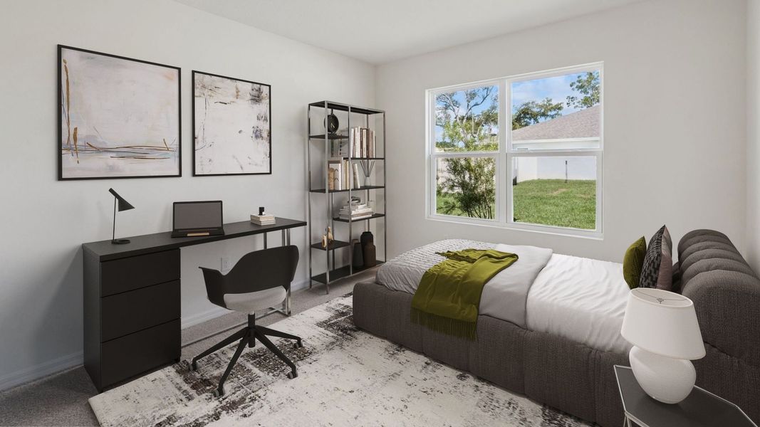 Furnished interior view inside a new home in Wexford Cove, Ormond Beach (Image 9).