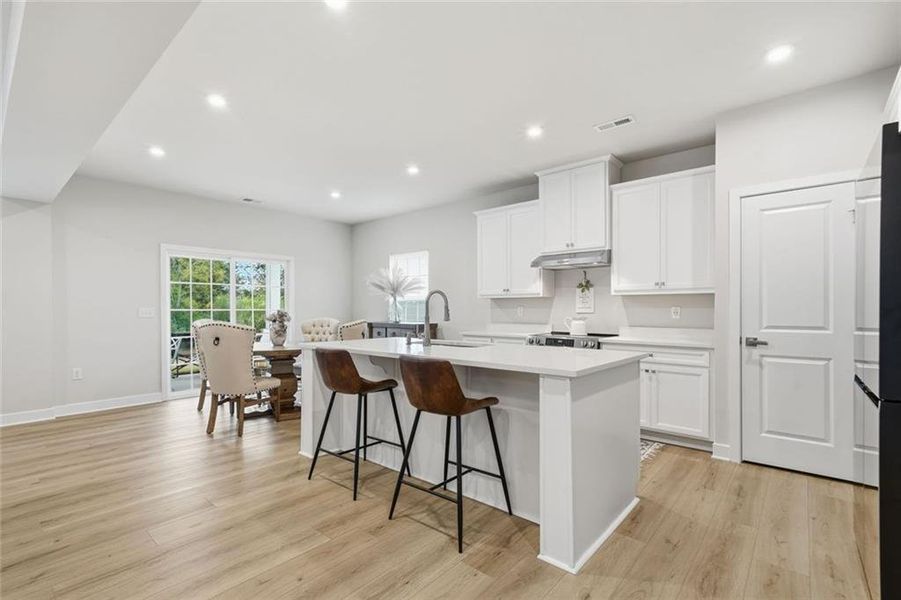 Furnished interior view inside a new home in , Calhoun (Image 27).