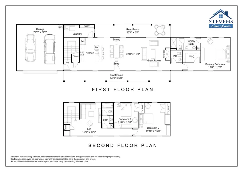 2D floor plan layout for the Skipper by Stevens Fine Homes in Sawyer’s Run, Hampstead, NC (Image 3). 2D floor plan layout for the Skipper by Stevens Fine Homes in Sawyer’s Run, Hampstead, NC (Image 3).