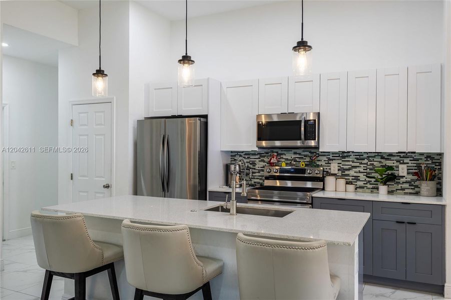 Furnished interior view inside a new home in , Lehigh Acres (Image 10).