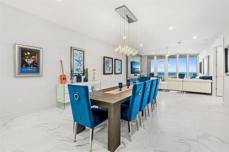 Furnished interior view inside a new home in , Cocoa Beach (Image 42).