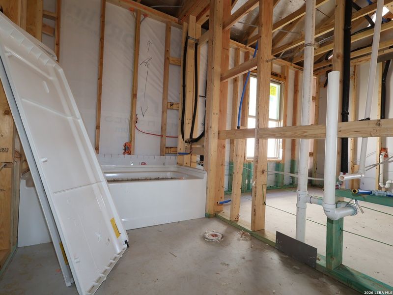 In-progress construction of a new home in Meadows at Clear Springs, New Braunfels, TX (Image 20).