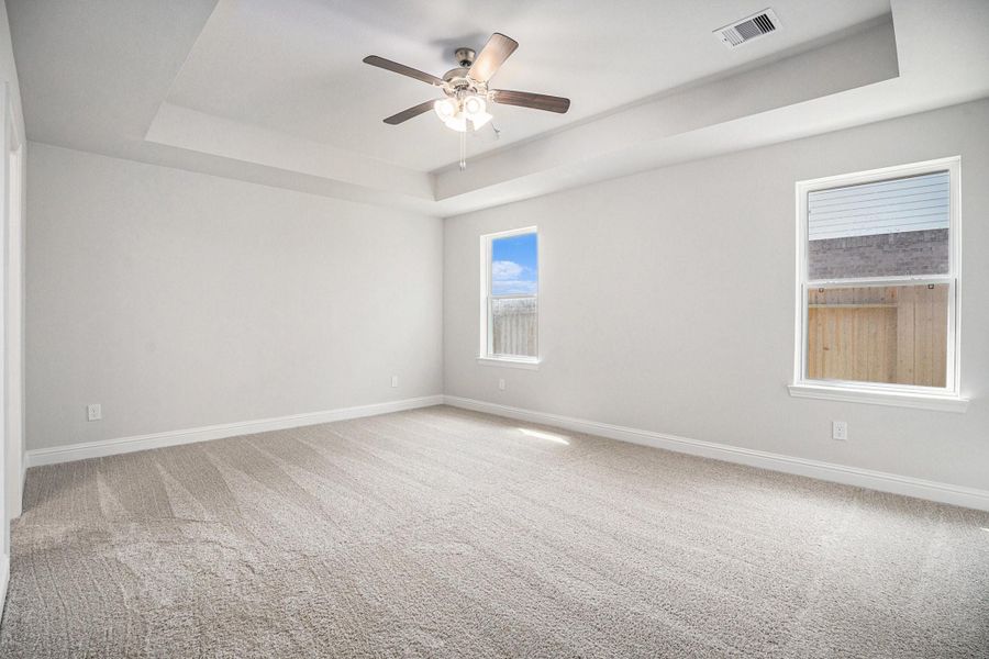 Spacious, unfurnished interior of a new home in Kiber Reserve, Angleton (Image 9). Spacious, unfurnished interior of a new home in Kiber Reserve, Angleton (Image 9).