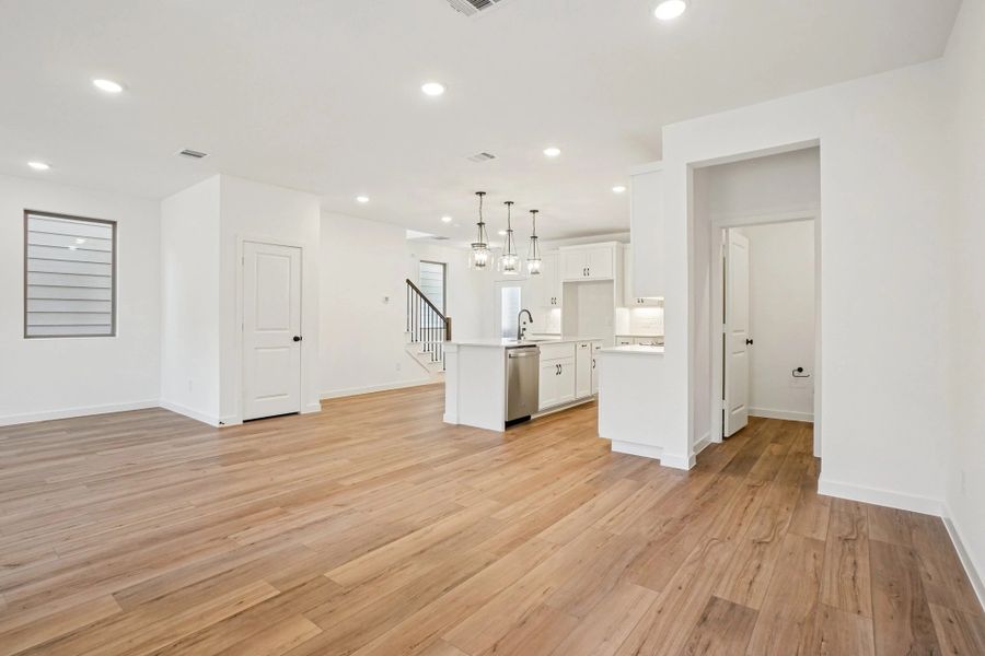 Open Kitchen-Dining Room Open Kitchen-Dining Room