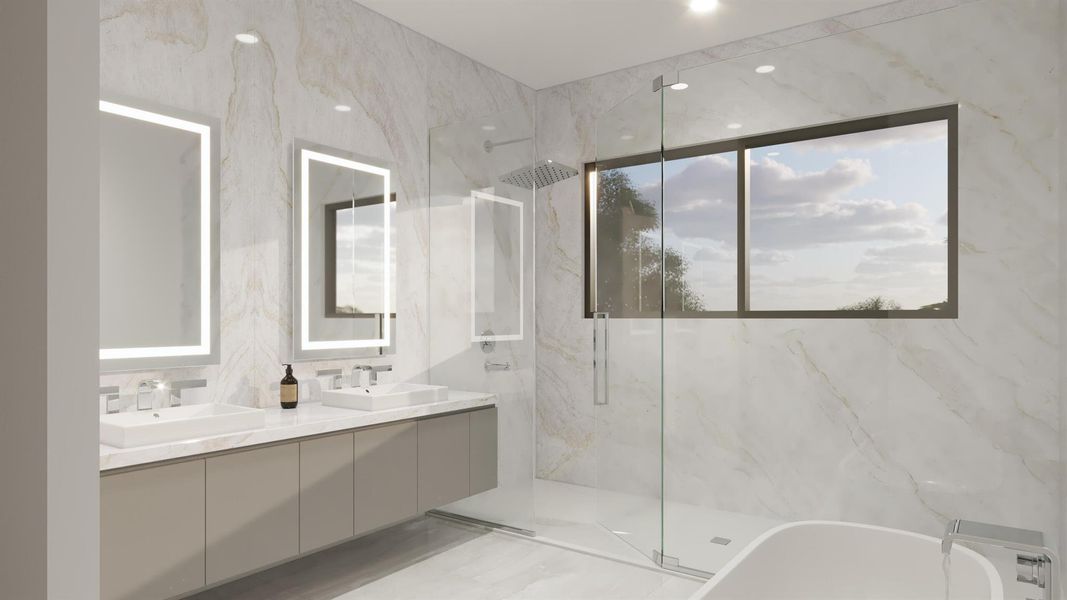 Furnished interior view inside a new home in , West Palm Beach (Image 6).