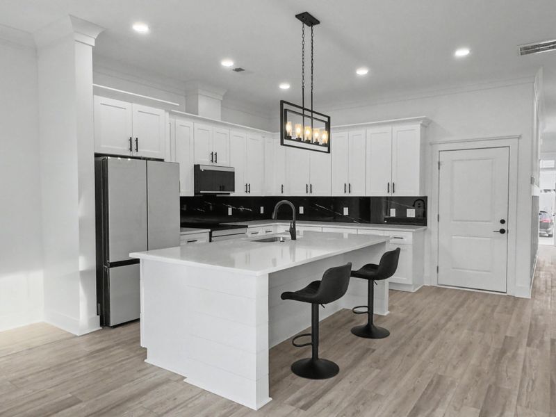 Furnished interior view inside a new home in , North Charleston (Image 6). Furnished interior view inside a new home in , North Charleston (Image 6).
