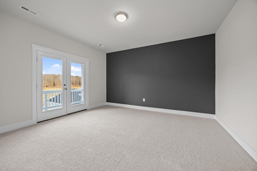 Representative unfurnished interior of a home built from the Southbound Train by Garman Homes in Wendell Falls, Wendell (Image 22).