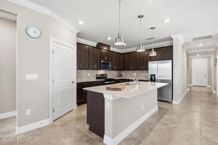 Furnished interior view inside a new home in , St. Augustine (Image 43).