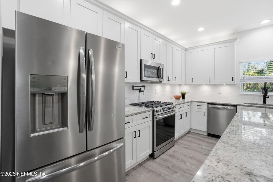 Furnished interior view inside a new home in , Jacksonville (Image 11).