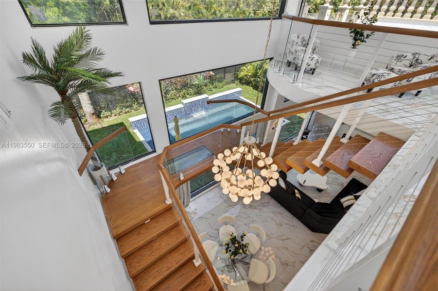 Furnished interior view inside a new home in , Biscayne Park (Image 40).