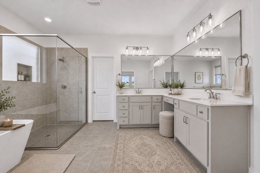 Furnished interior view inside a new home in Terra Vista Estates, Springtown (Image 10).