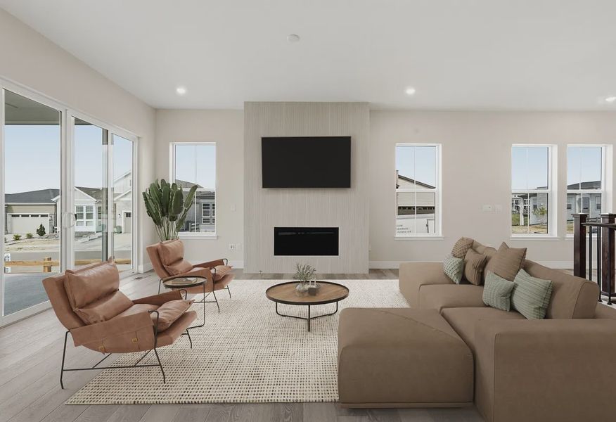Homesite 7 Great Room - Virtually Staged - 6 of 18