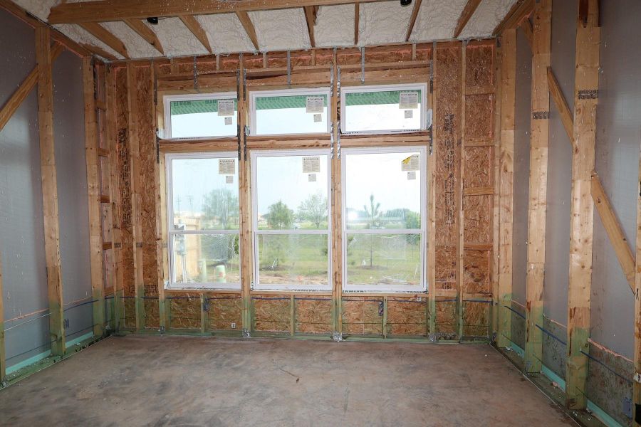 In-progress construction of a new home in Harvest Green - Reserve Collection, Richmond, TX (Image 12).