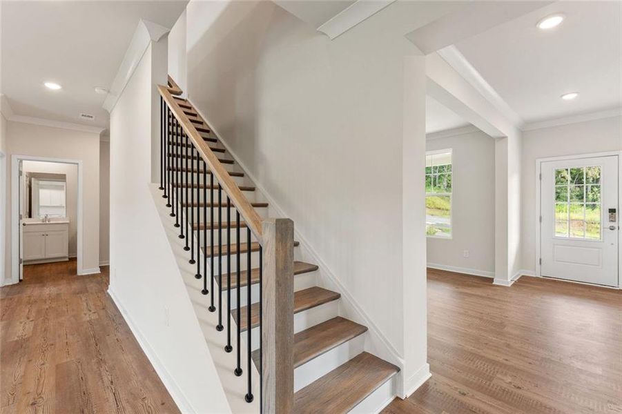 Spacious, unfurnished interior of a new home in The Estates at Gainesville Township, Gainesville (Image 26).