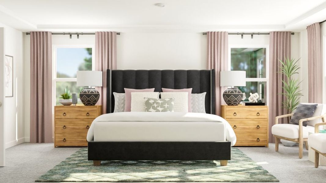 Carson II Owners Bedroom