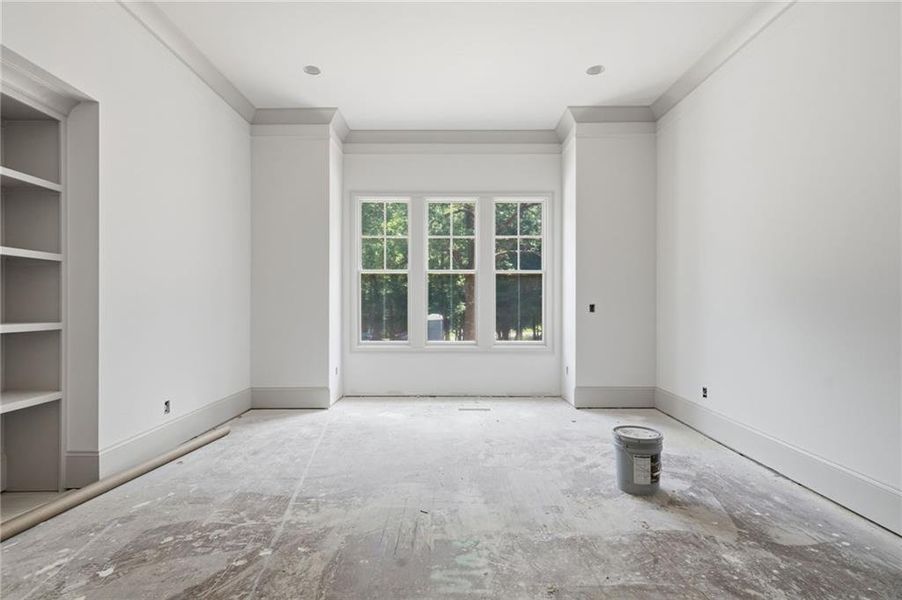 In-progress construction of a new home in , Marietta, GA (Image 27).