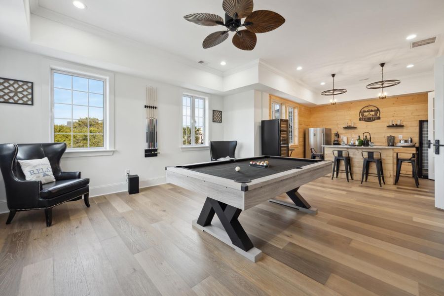 Furnished interior view inside a new home in , Georgetown (Image 28).