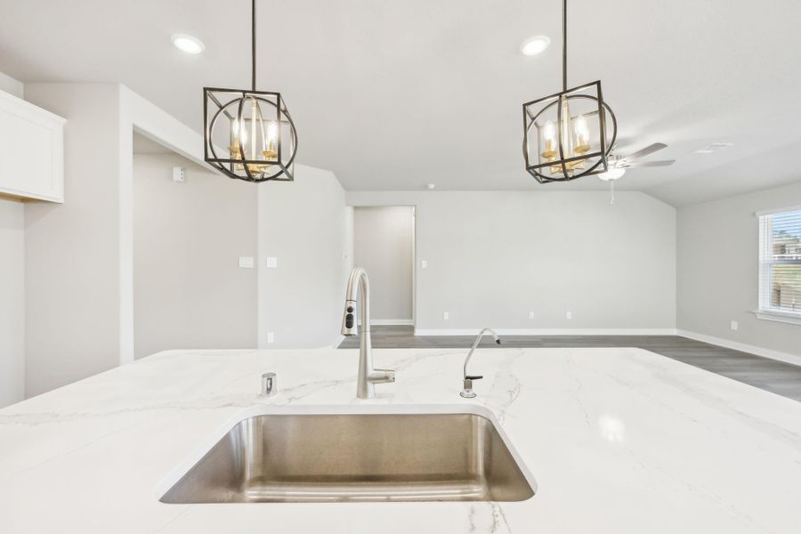 Photo is not of the actual home, but is an inspirational photo of builder’s model home and may depict options, furnishings, and/or decorator features that are not included