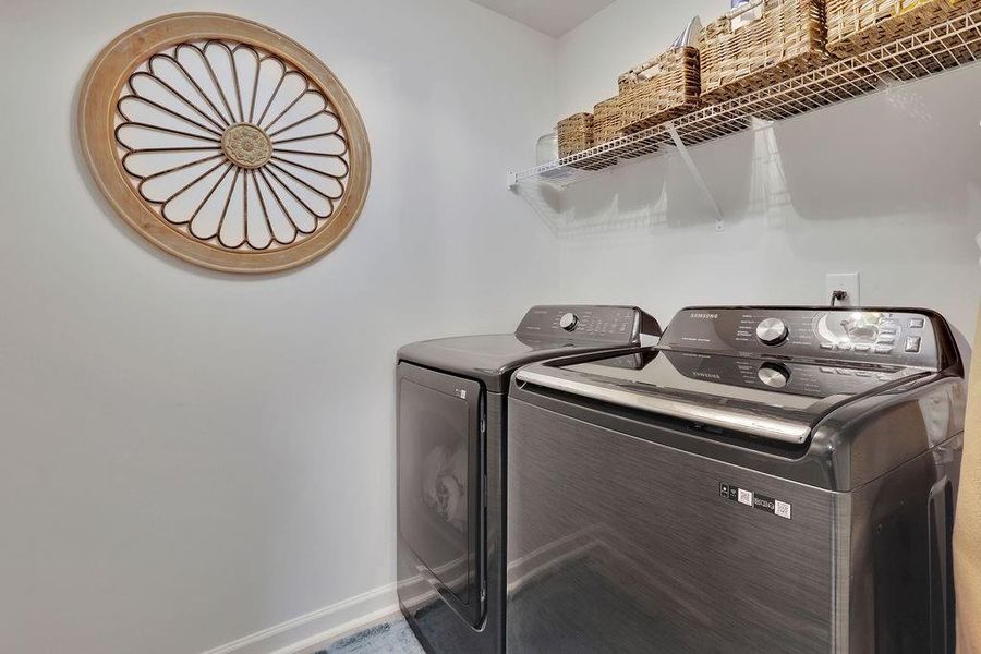 Furnished interior view inside a new home in , Dawsonville (Image 22).