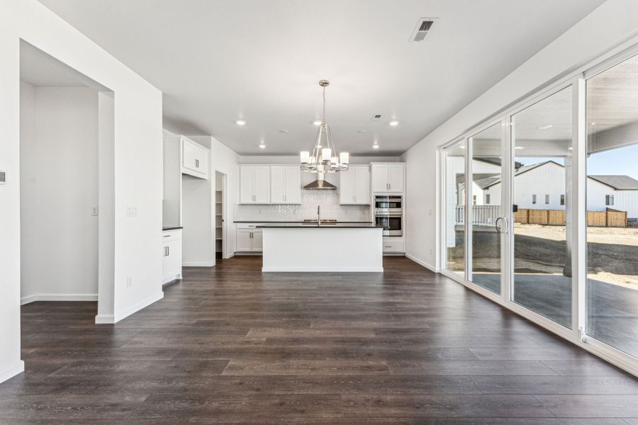 Representative unfurnished interior of a home built from the Sedalia by Taylor Morrison in Trailstone, Arvada (Image 23).