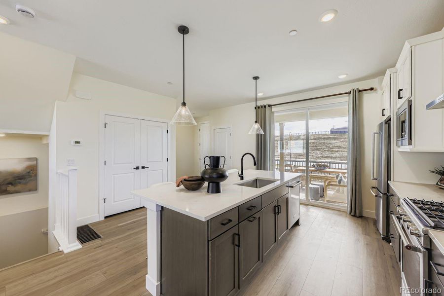 Photos of model home. Come stop in to see home almost completed!