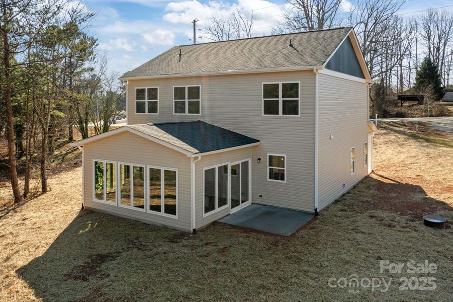 Exterior details and patio area of a home in , Lincolnton (Image 35).