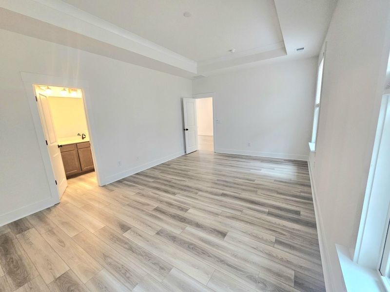 Spacious, unfurnished interior of a new home in Creekside at Andrews, Summerville (Image 20).