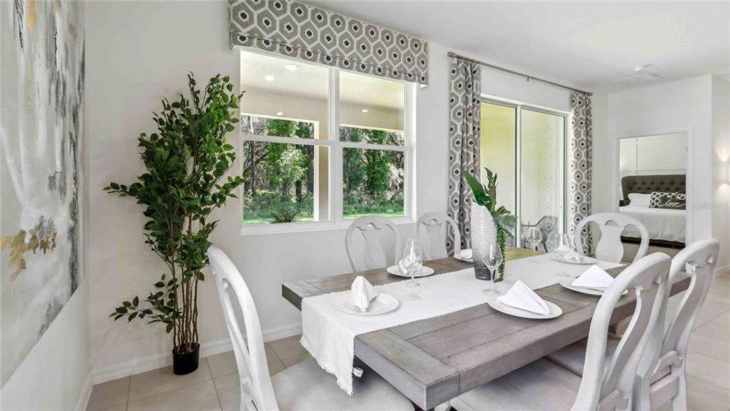 Furnished interior view inside a new home in Twisted Oaks, Wildwood (Image 16).