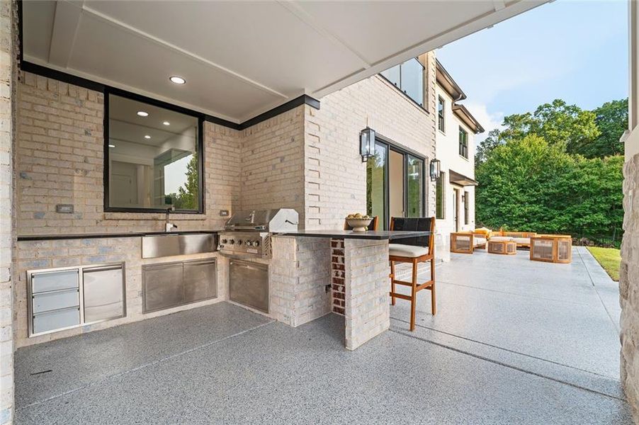 Exterior details and patio area of a home in , Lawrenceville (Image 32).
