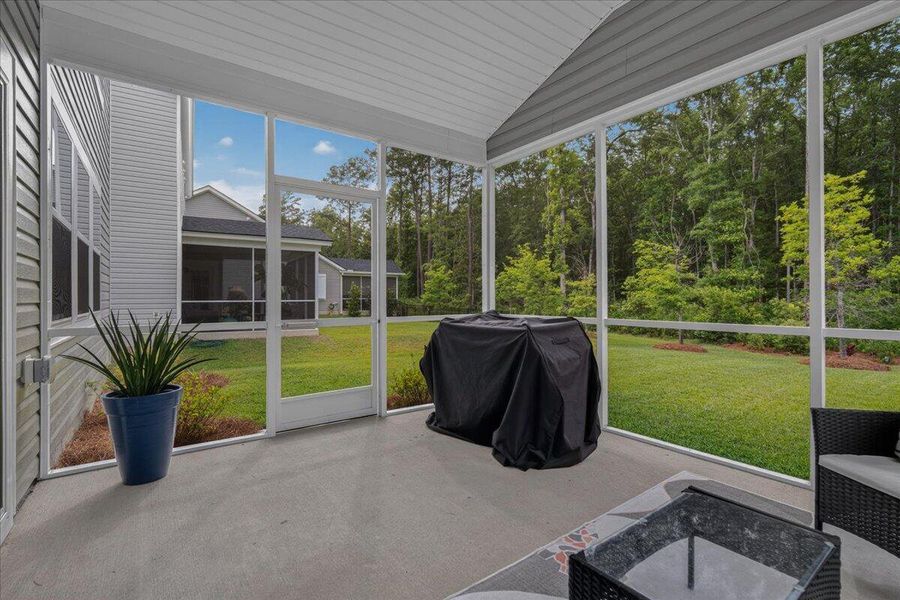 Exterior details and patio area of a home in Limehouse Village: Arbor Series, Summerville (Image 21).