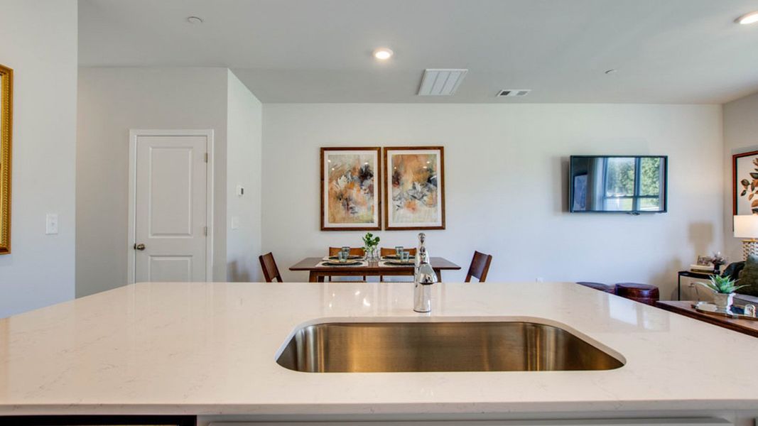 Furnished interior view inside a new home in Woodbridge Glen Townhomes, Lebanon (Image 13).