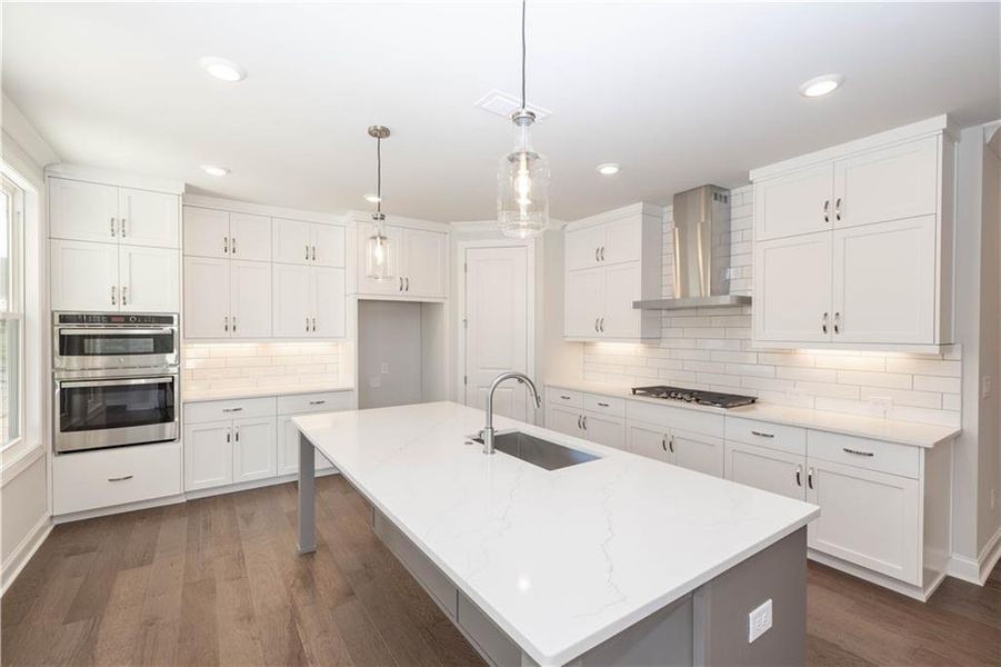 Furnished interior view inside a new home in Promenade at Sawnee Village, Cumming (Image 13). Furnished interior view inside a new home in Promenade at Sawnee Village, Cumming (Image 13).