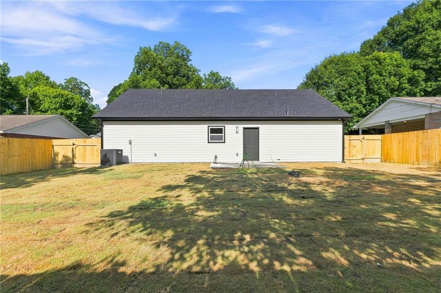 Exterior details and patio area of a home in , Newnan (Image 4).