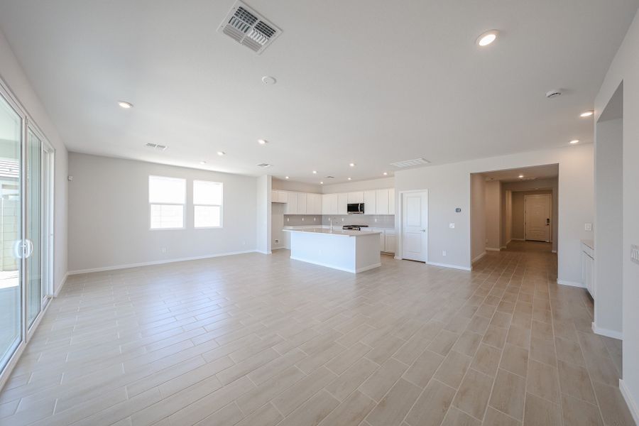 A large empty room.